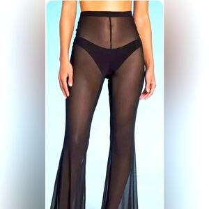 Wild Fable Swim |
Women's Mesh...swim suit cover up . Black, size small